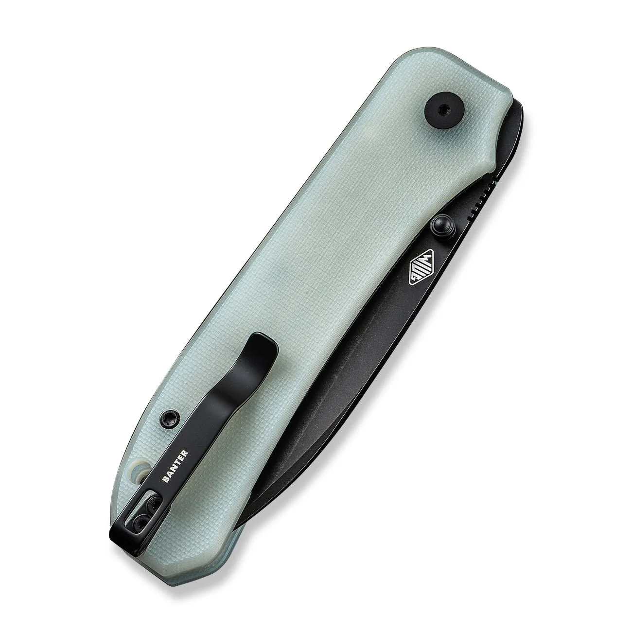 WEKNIFE Big Banter Thumb Stud Knife G10 Handle (3.69" CPM 20CV Blade) WE21045-3 - Image 7