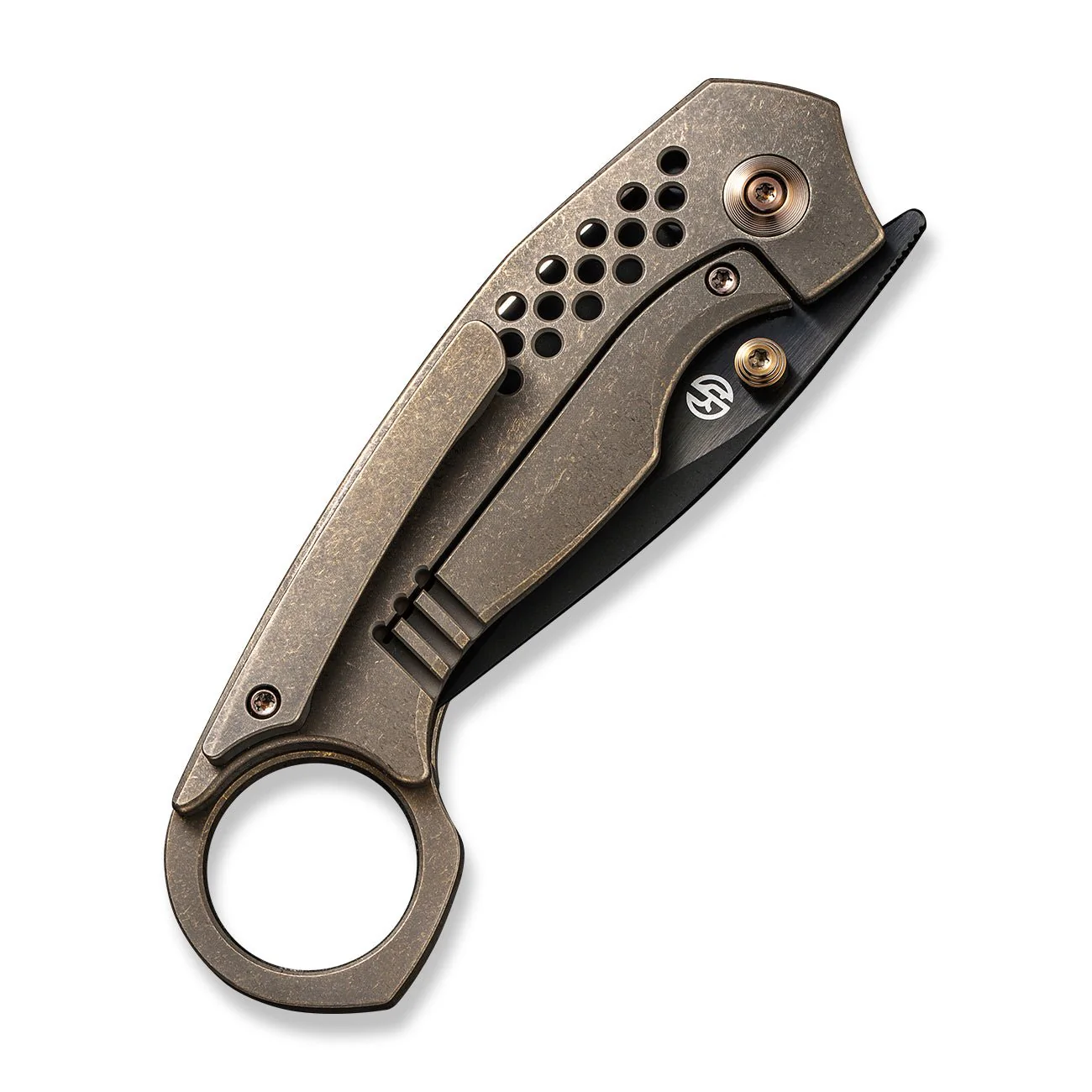WEKNIFE Envisage Front Flipper Knife Titanium Handle (2.42" CPM 20CV Blade) WE22013-3 - Image 7