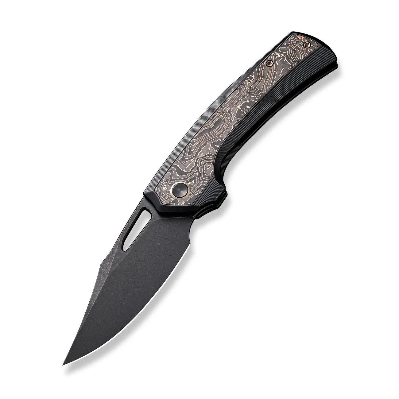 WEKNIFE Nefaris Flipper & Thumb Hole Knife Titanium Handle (3.48" CPM 20CV Blade) WE22040F-1 - Image 3