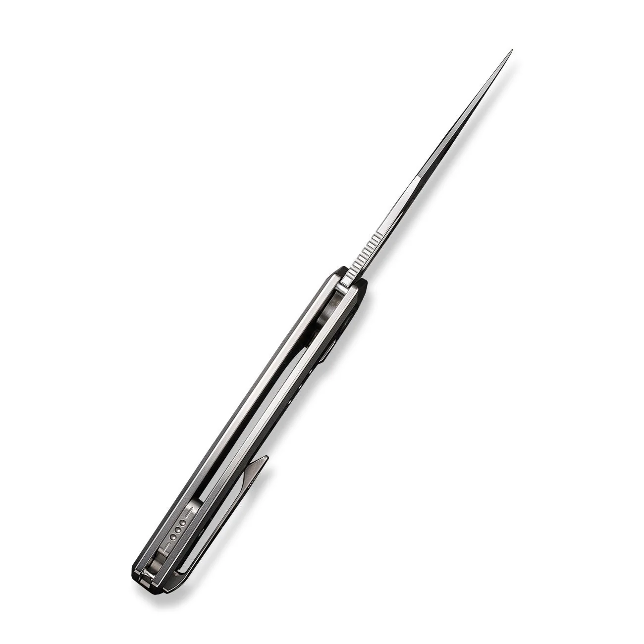 WEKNIFE Nefaris Flipper & Thumb Hole Knife Titanium & Carbon Fiber Handle (3.48" CPM 20CV Blade) WE22040F-2 - Image 9