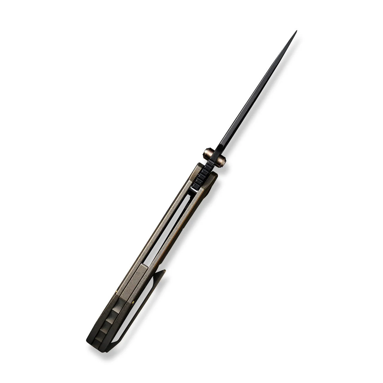 WEKNIFE Riff-Raff Thumb Stud Knife Titanium Handle (3.12" CPM 20CV Blade) WE22020B-1 - Image 9