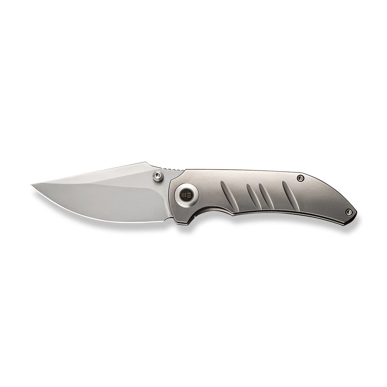 WEKNIFE Riff-Raff Thumb Stud Knife Titanium Handle (3.12" CPM 20CV Blade) WE22020B-4 - Image 4