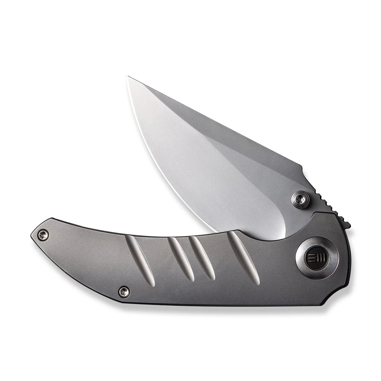 WEKNIFE Riff-Raff Thumb Stud Knife Titanium Handle (3.12" CPM 20CV Blade) WE22020B-4 - Image 5