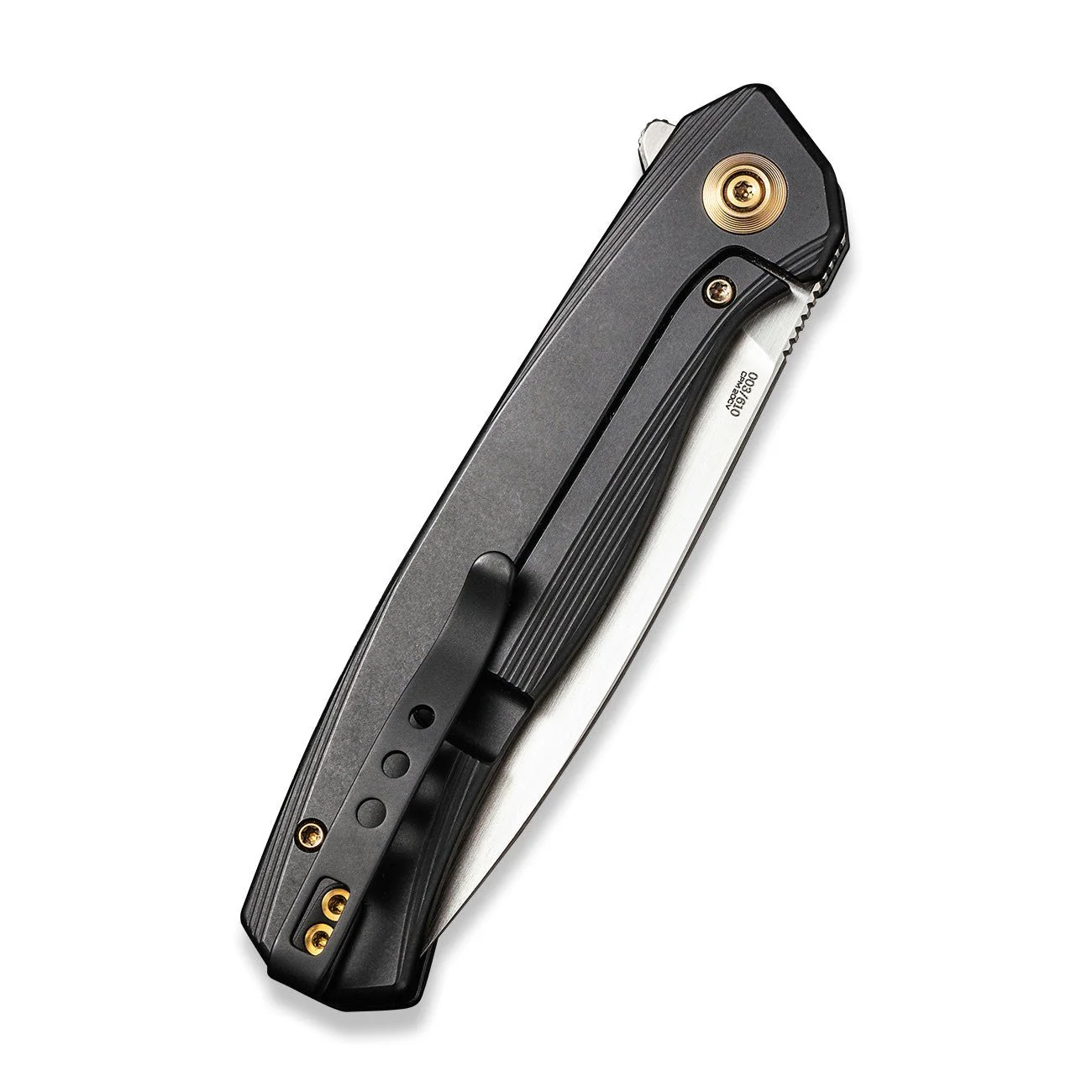 WEKNIFE Seer Flipper Knife Titanium Handle (3.48" CPM 20CV Blade) WE20015-1 - Image 6