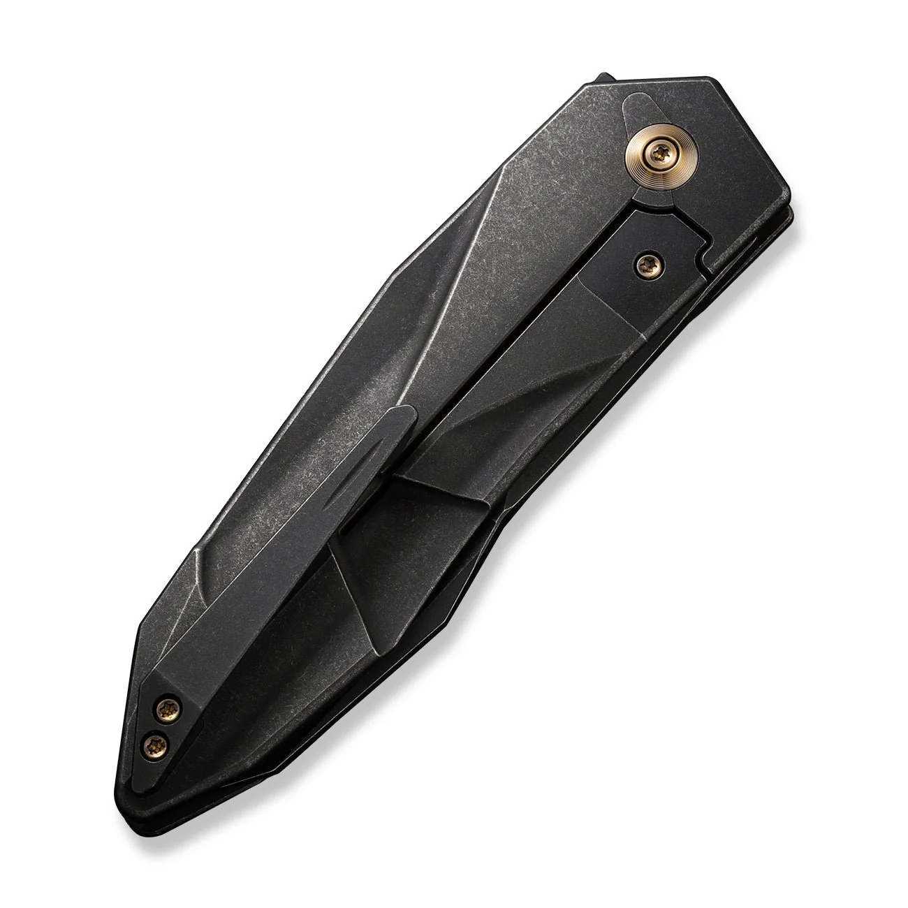 WEKNIFE Solid Flipper Knife Titanium Handle (3.88" CPM 20CV Blade) WE22028-1 - Image 8