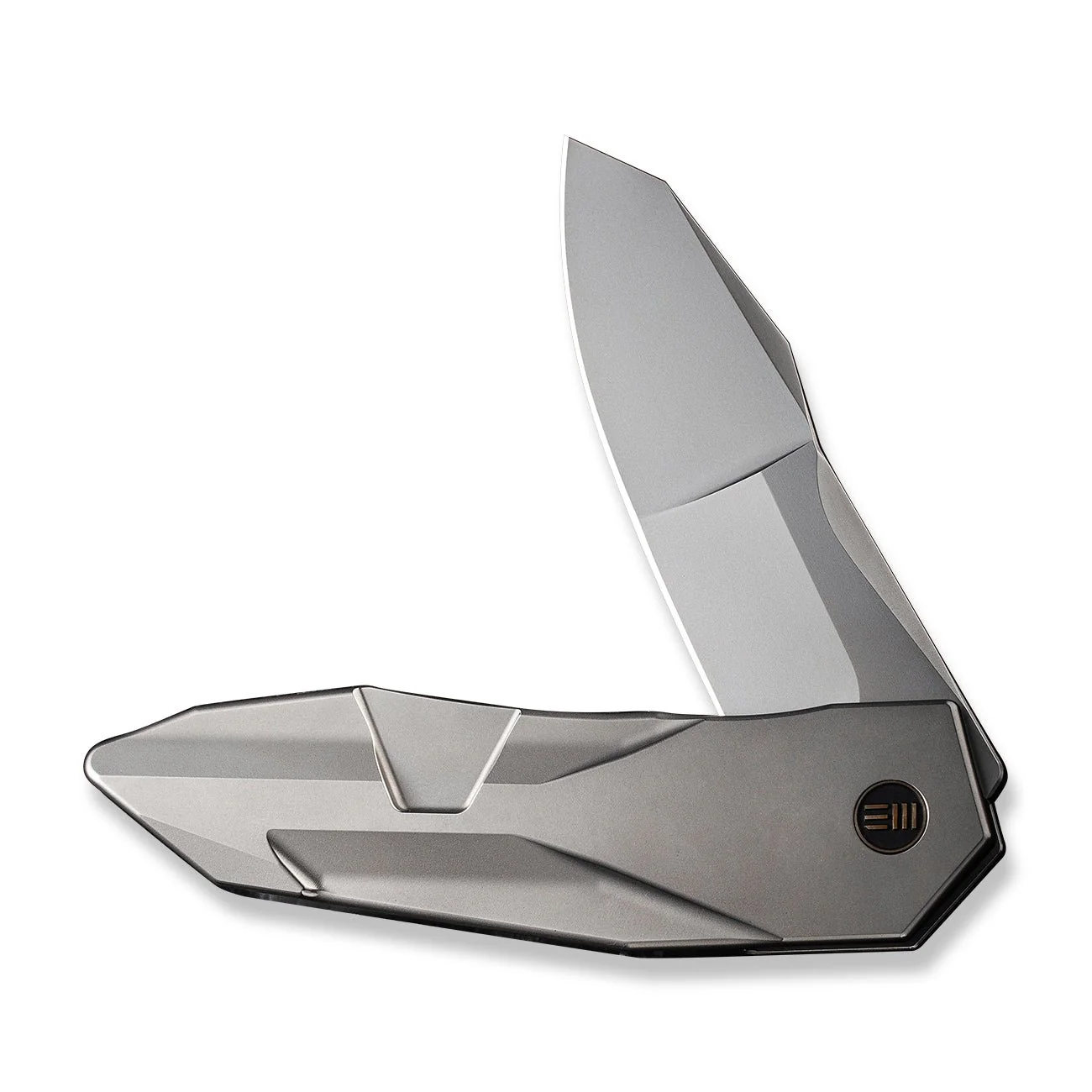 WEKNIFE Solid Flipper Knife Titanium Handle (3.88" CPM 20CV Blade) WE22028-2 - Image 6