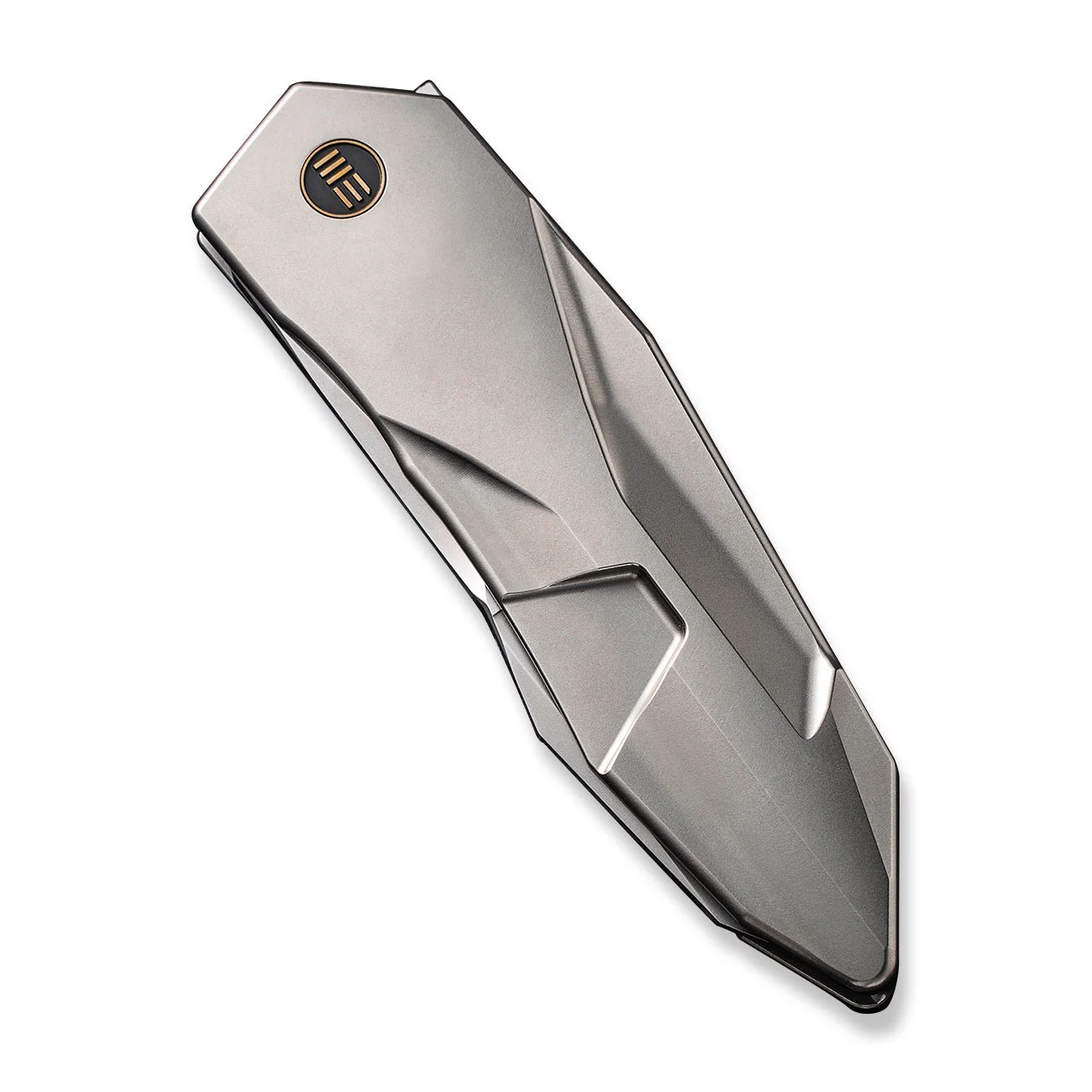 WEKNIFE Solid Flipper Knife Titanium Handle (3.88" CPM 20CV Blade) WE22028-2 - Image 7