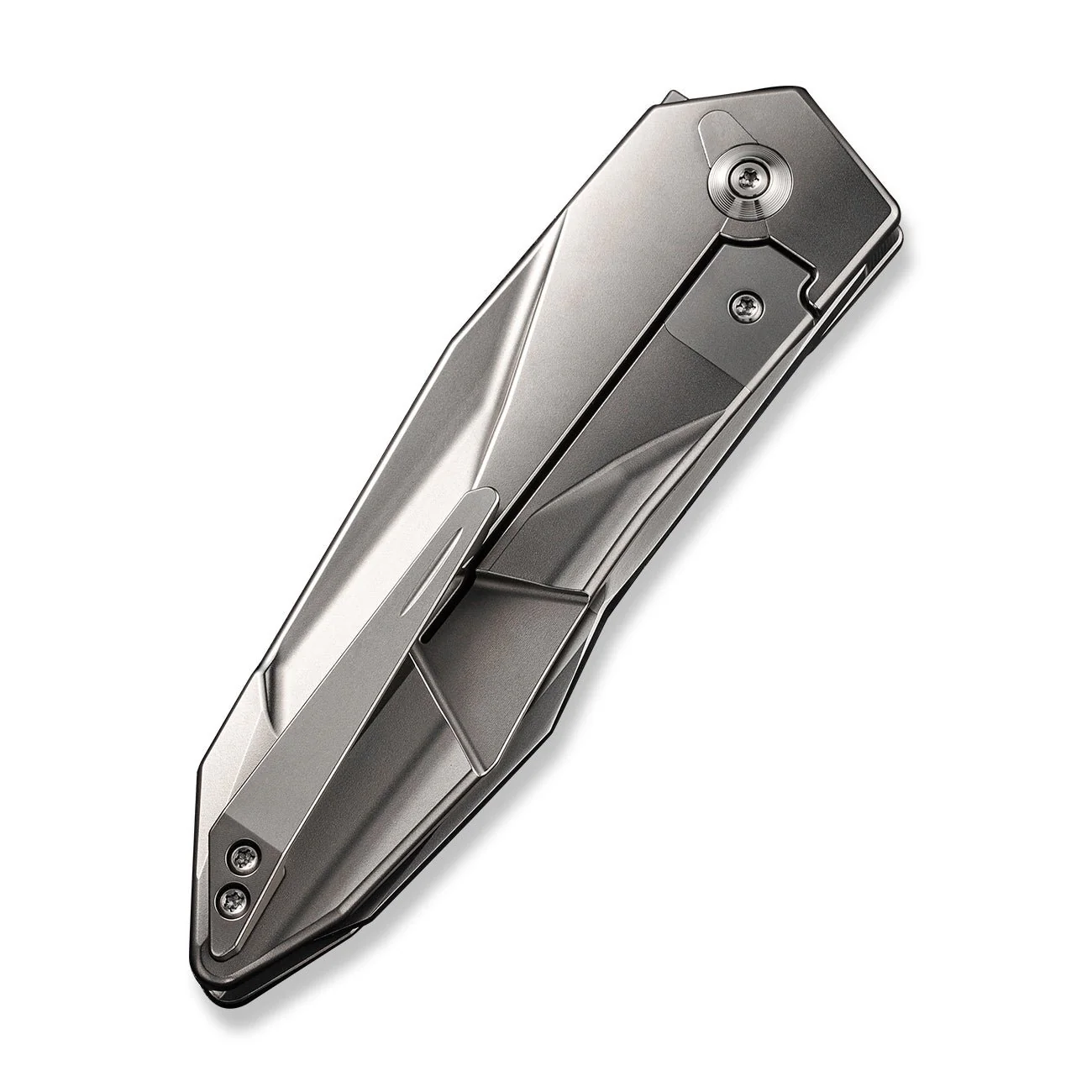 WEKNIFE Solid Flipper Knife Titanium Handle (3.88" CPM 20CV Blade) WE22028-2 - Image 8