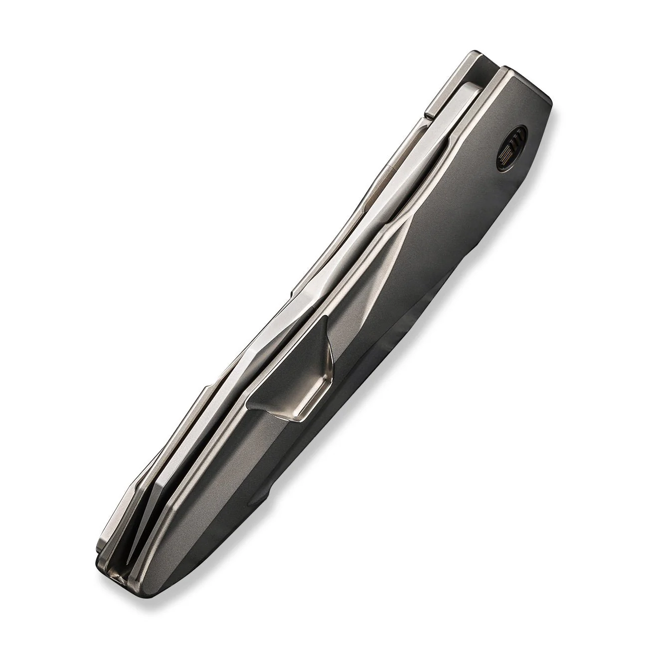 WEKNIFE Solid Flipper Knife Titanium Handle (3.88" CPM 20CV Blade) WE22028-2 - Image 9