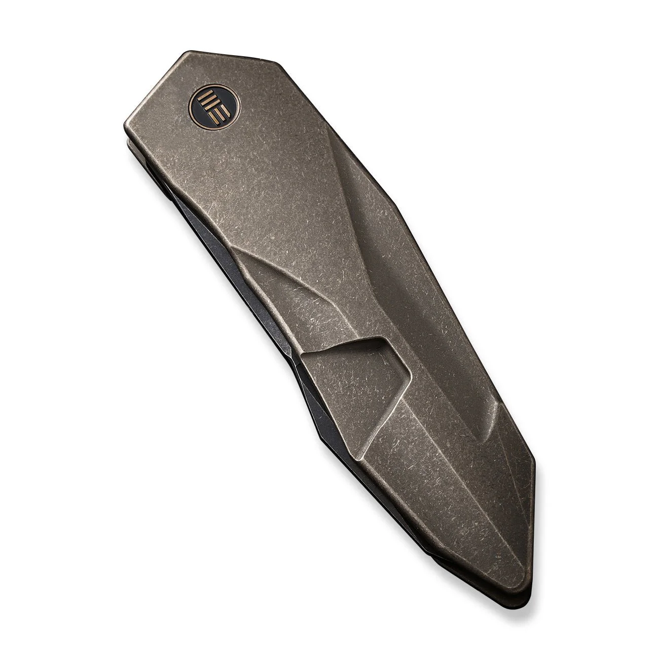 WEKNIFE Solid Flipper Knife Titanium Handle (3.88" CPM 20CV Blade) WE22028-3 - Image 7
