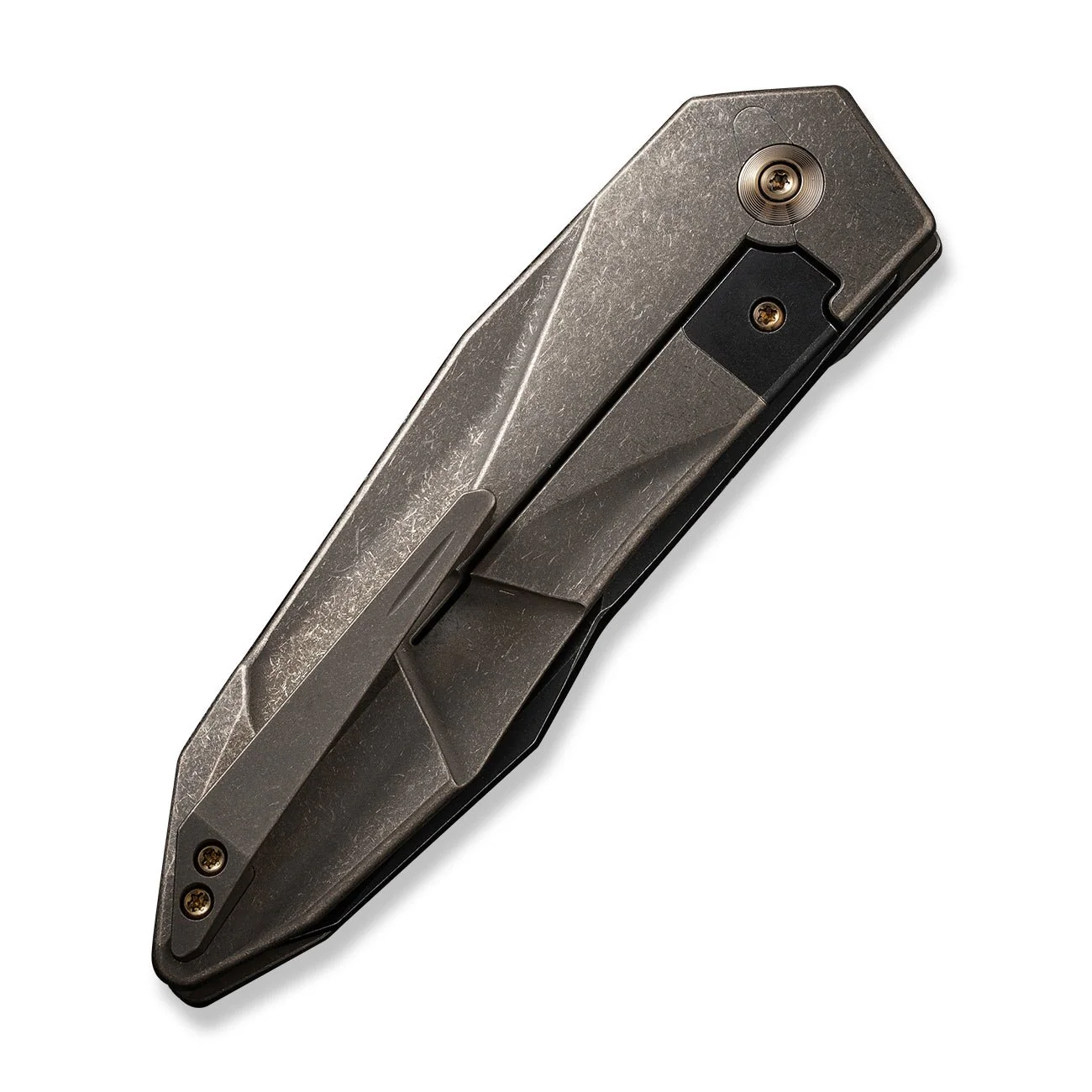 WEKNIFE Solid Flipper Knife Titanium Handle (3.88" CPM 20CV Blade) WE22028-3 - Image 8