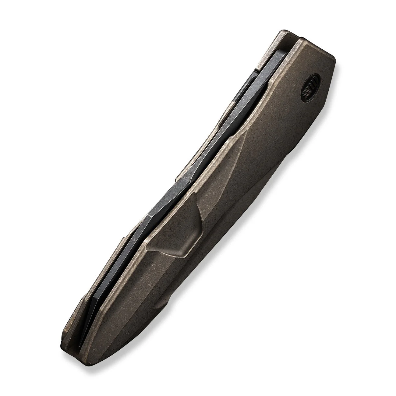 WEKNIFE Solid Flipper Knife Titanium Handle (3.88" CPM 20CV Blade) WE22028-3 - Image 9