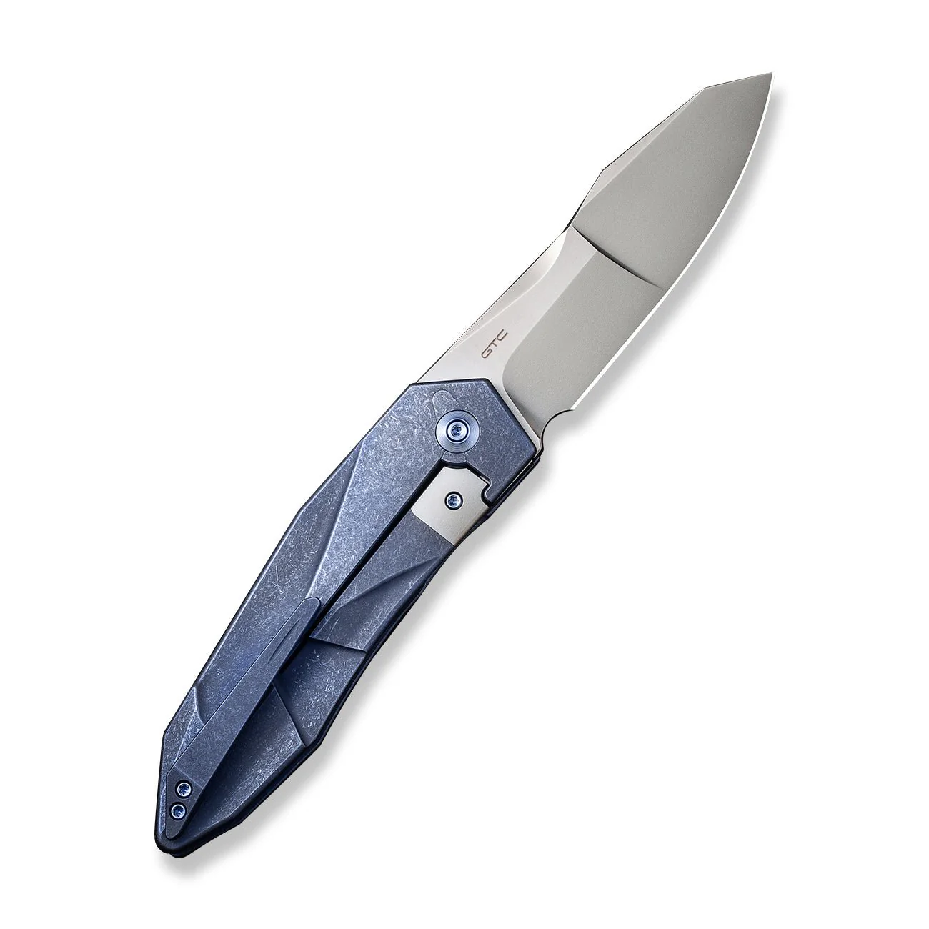 WEKNIFE Solid Flipper Knife Titanium Handle (3.88" CPM 20CV Blade) WE22028-4 - Image 3