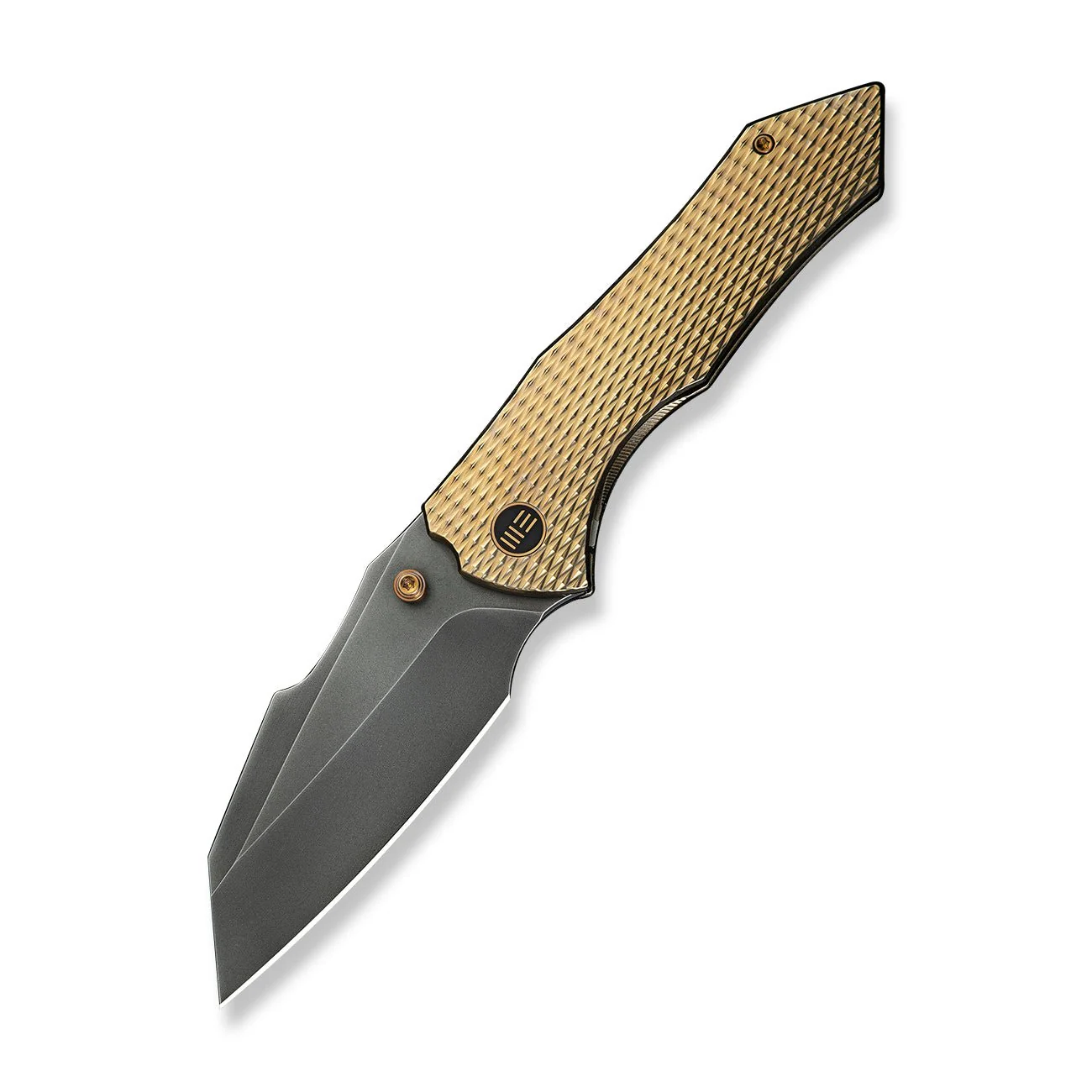 WEKNIFE High-Fin XL Thumb Stud Knife Titanium Handle (3.48" CPM 20CV Blade) WE24010-3 - Image 3