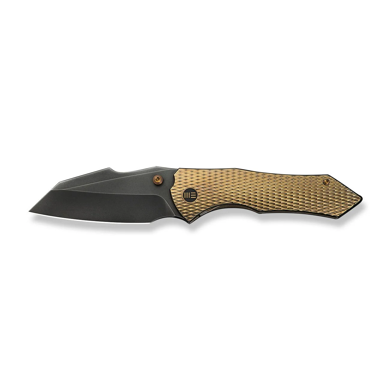 WEKNIFE High-Fin XL Thumb Stud Knife Titanium Handle (3.48" CPM 20CV Blade) WE24010-3 - Image 4