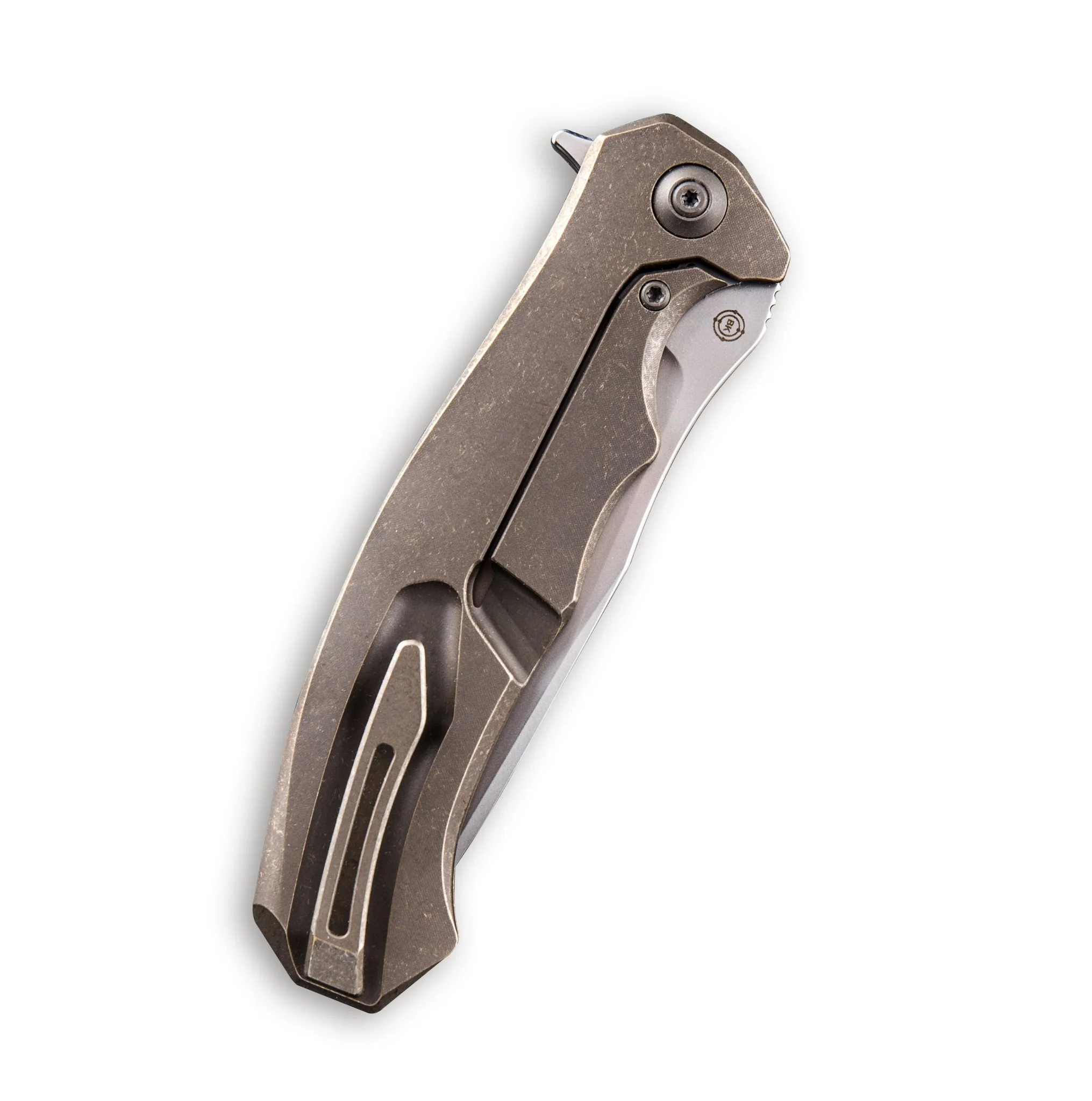 WEKNIFE 037 Flipper Knife Titanium Handle (4.07" M390 Blade) 910A - Image 3