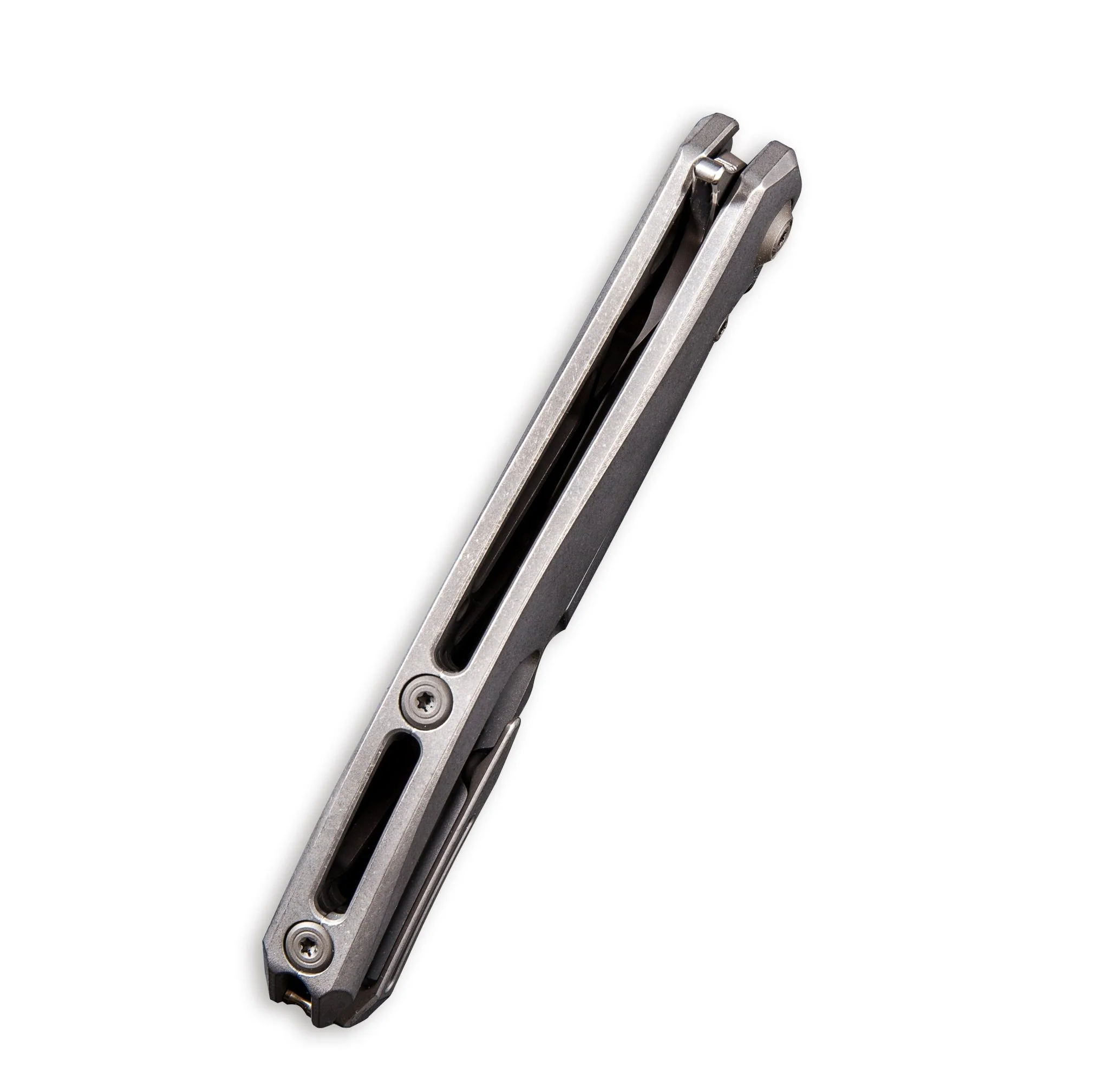 WEKNIFE 037 Flipper Knife Titanium Handle (4.07" M390 Blade) 910C - Image 4