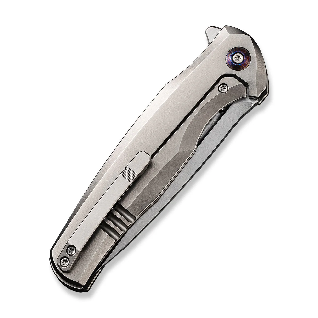 WEKNIFE 601X Flipper Knife Titanium Handle (3.82" CPM 20CV Blade) WE01J-4 - Image 7