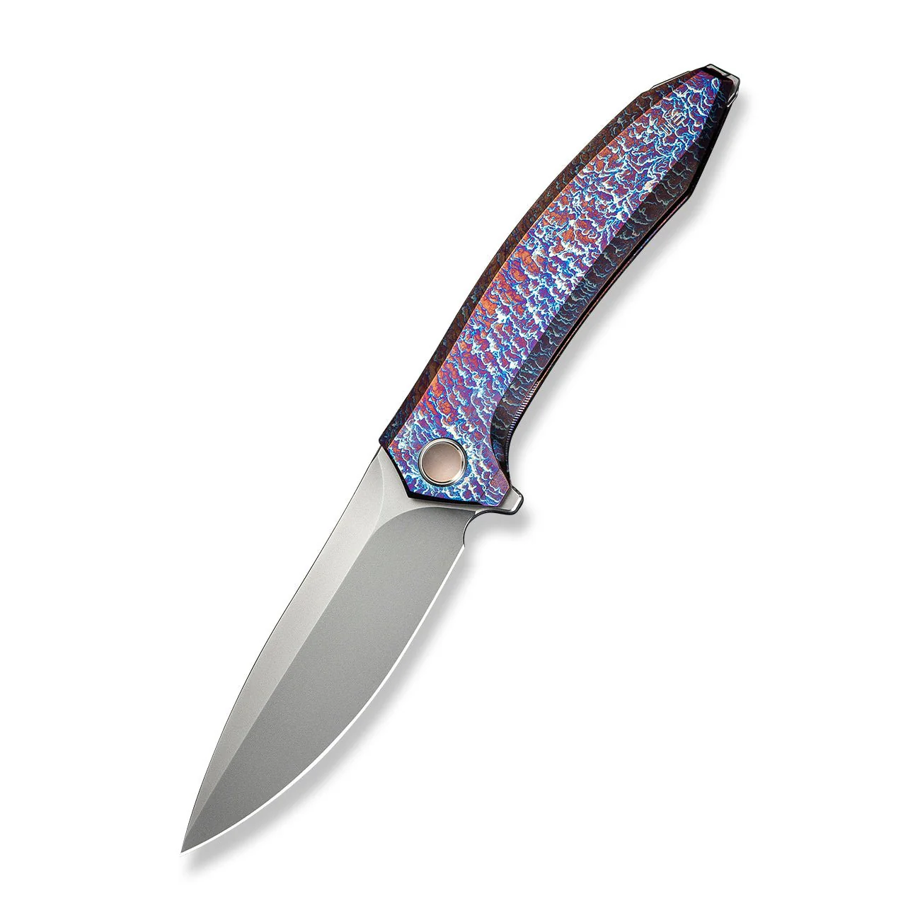 WEKNIFE Acuminal Flipper Knife Titanium Handle (3.98" Vanax Blade) WE23070-4 - Image 3