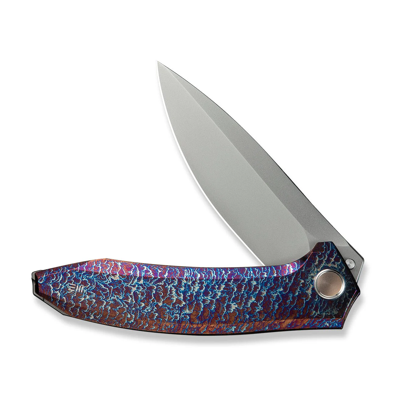 WEKNIFE Acuminal Flipper Knife Titanium Handle (3.98" Vanax Blade) WE23070-4 - Image 5
