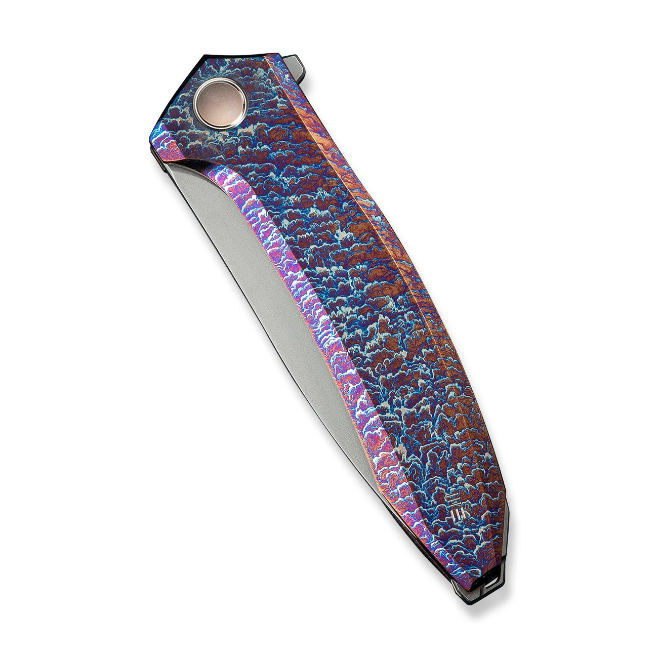 WEKNIFE Acuminal Flipper Knife Titanium Handle (3.98" Vanax Blade) WE23070-4 - Image 6