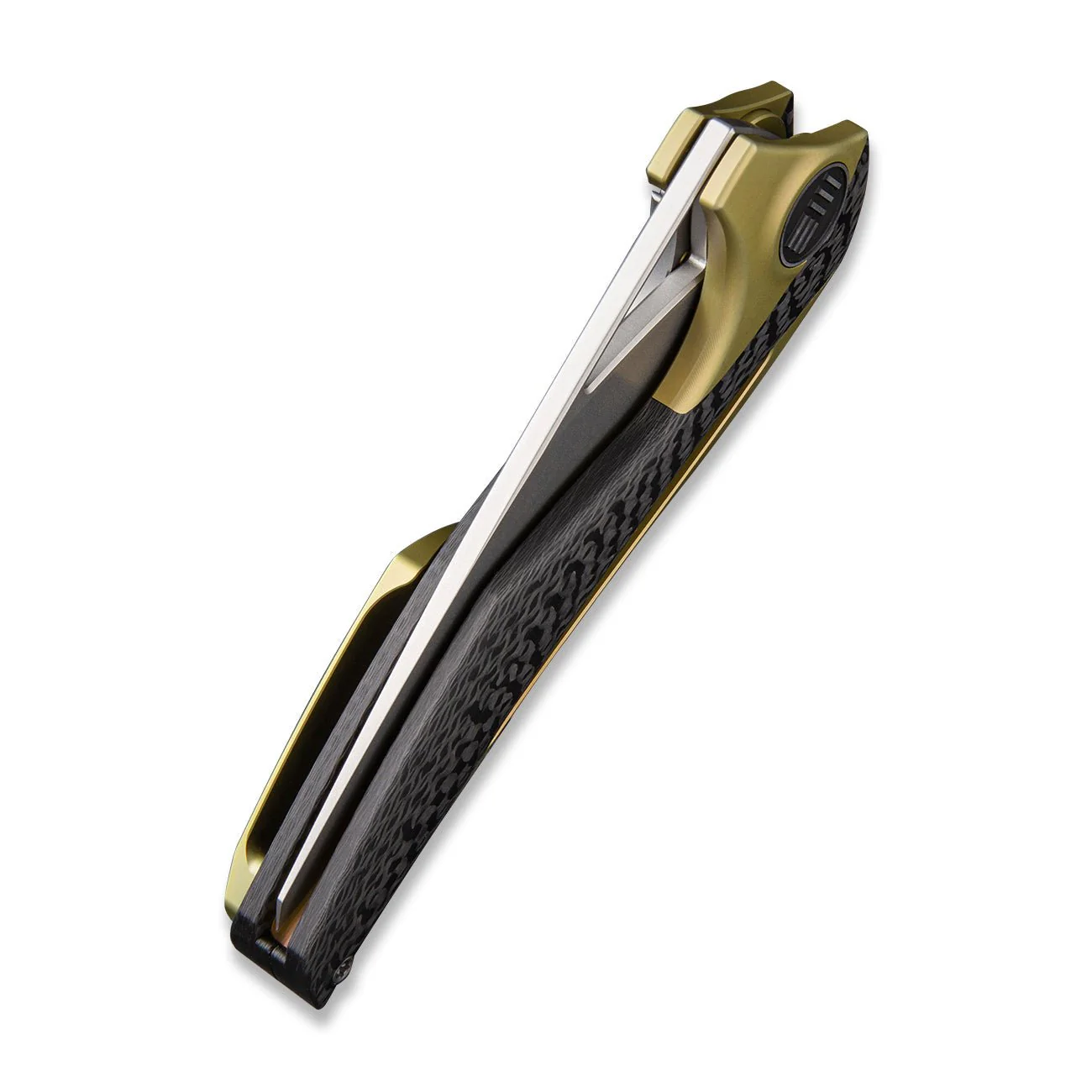 WEKNIFE ÆternA Flipper & Thumb Hole Knife Titanium & Carbon Fiber Handle (3.28" M390 Blade) 918C - Image 7