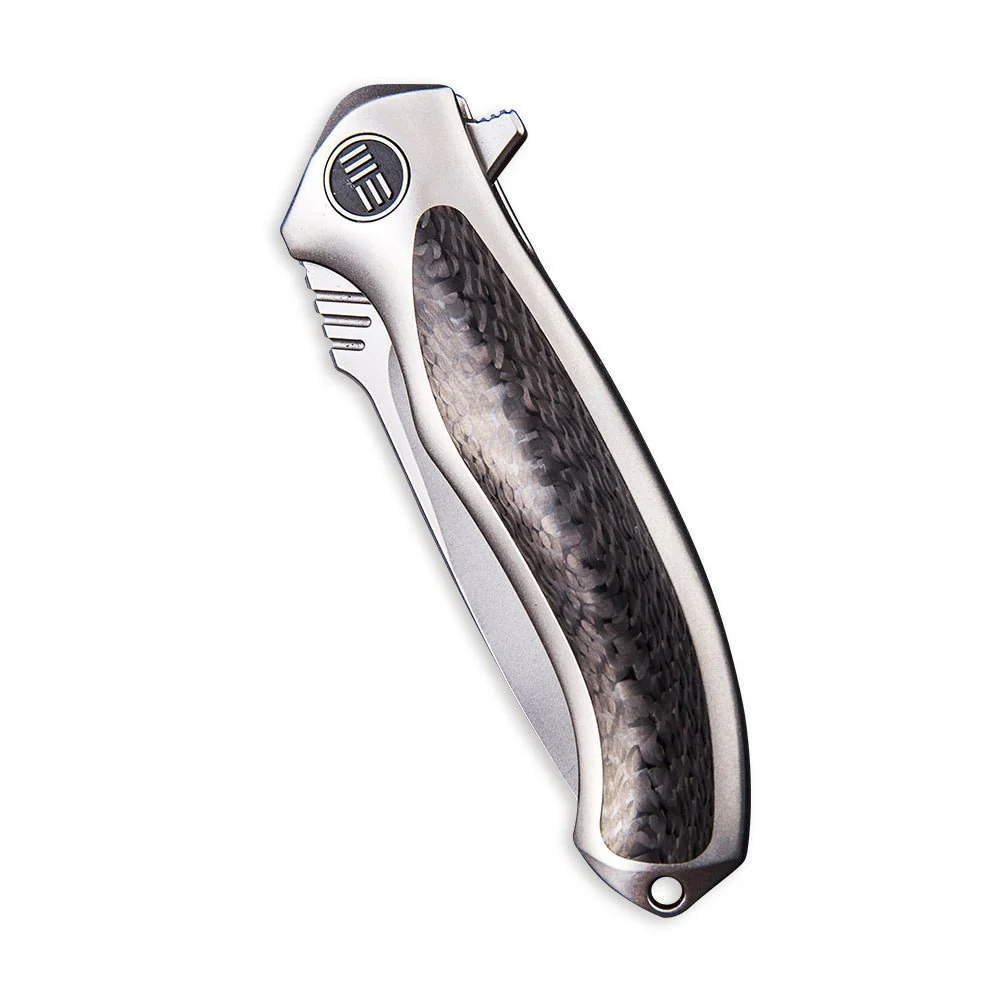 WEKNIFE Anodyne Flipper Knife Titanium & Carbon Fiber Handle (2.35" CPM S35VN Blade) 914A - Image 5