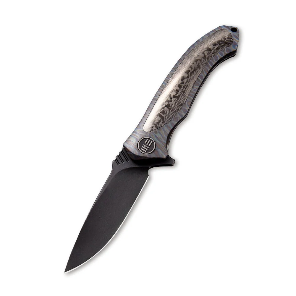 WEKNIFE Anodyne Flipper Knife Titanium & Carbon Fiber Handle (2.35" CPM S35VN Blade) 914B - Image 3