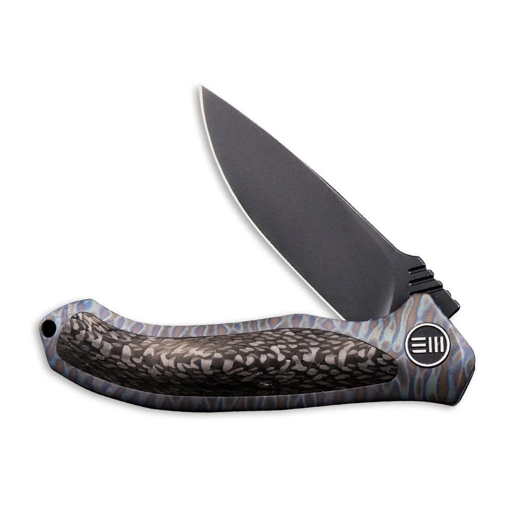 WEKNIFE Anodyne Flipper Knife Titanium & Carbon Fiber Handle (2.35" CPM S35VN Blade) 914B - Image 4