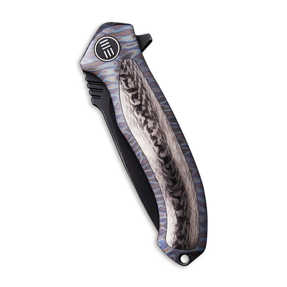 WEKNIFE Anodyne Flipper Knife Titanium & Carbon Fiber Handle (2.35" CPM S35VN Blade) 914B - Image 5