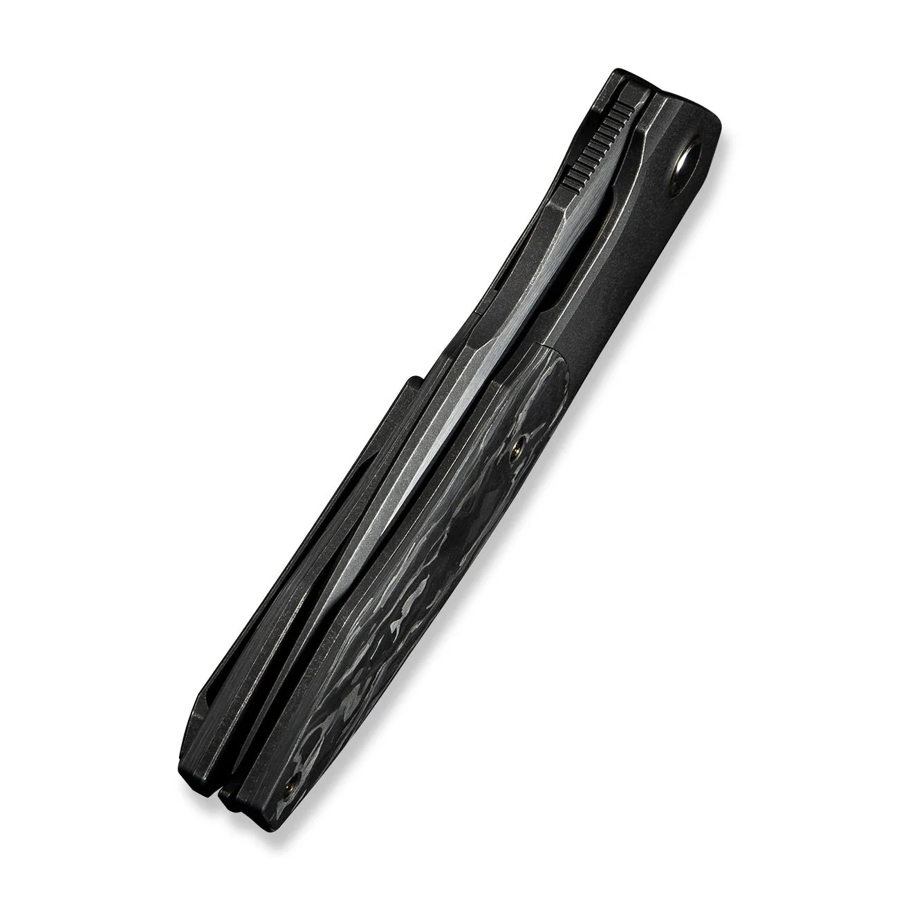 WEKNIFE Archeozoic Flipper Knife Titanium & Carbon Fiber Handle (4" M390 Blade) WE23091-1 - Image 8