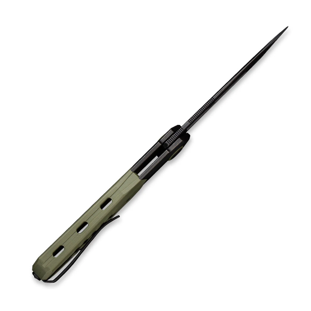 WEKNIFE Arsenal Flipper & Thumb Hole Knife Titanium & G10 Handle (3.56" CPM 20CV Blade) WE20073-2 - Image 8