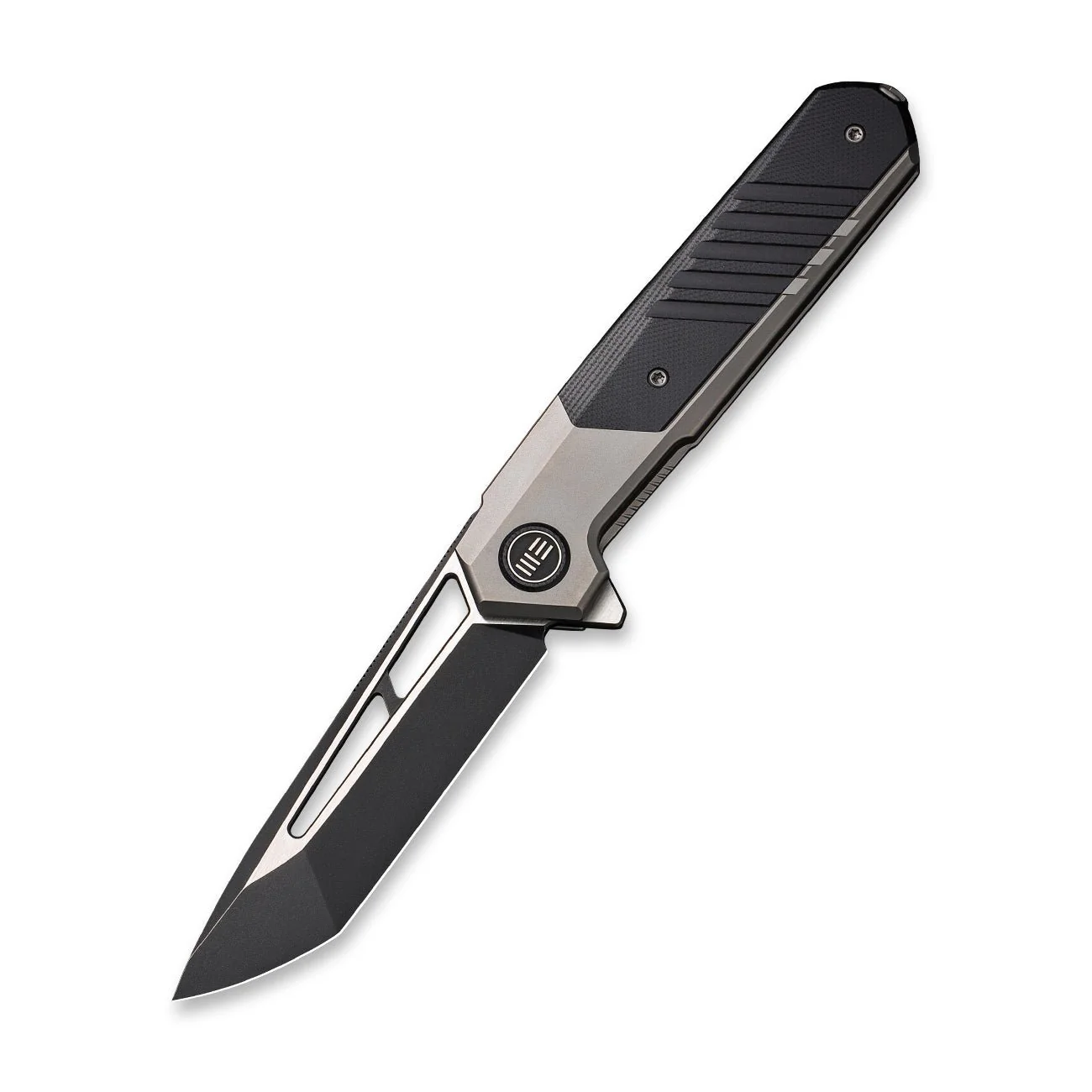 WEKNIFE Arsenal Flipper & Thumb Hole Knife Titanium & G10 Handle (3.56" CPM 20CV Blade) WE20073-3 - Image 3