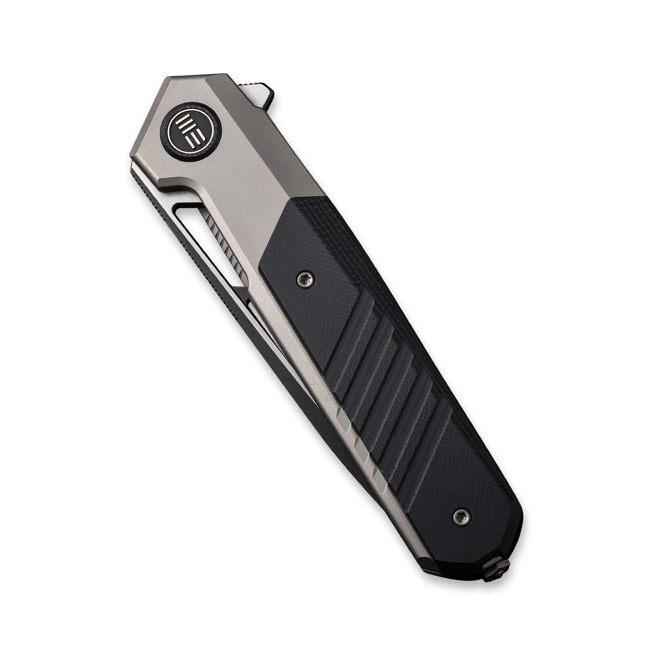 WEKNIFE Arsenal Flipper & Thumb Hole Knife Titanium & G10 Handle (3.56" CPM 20CV Blade) WE20073-3 - Image 5