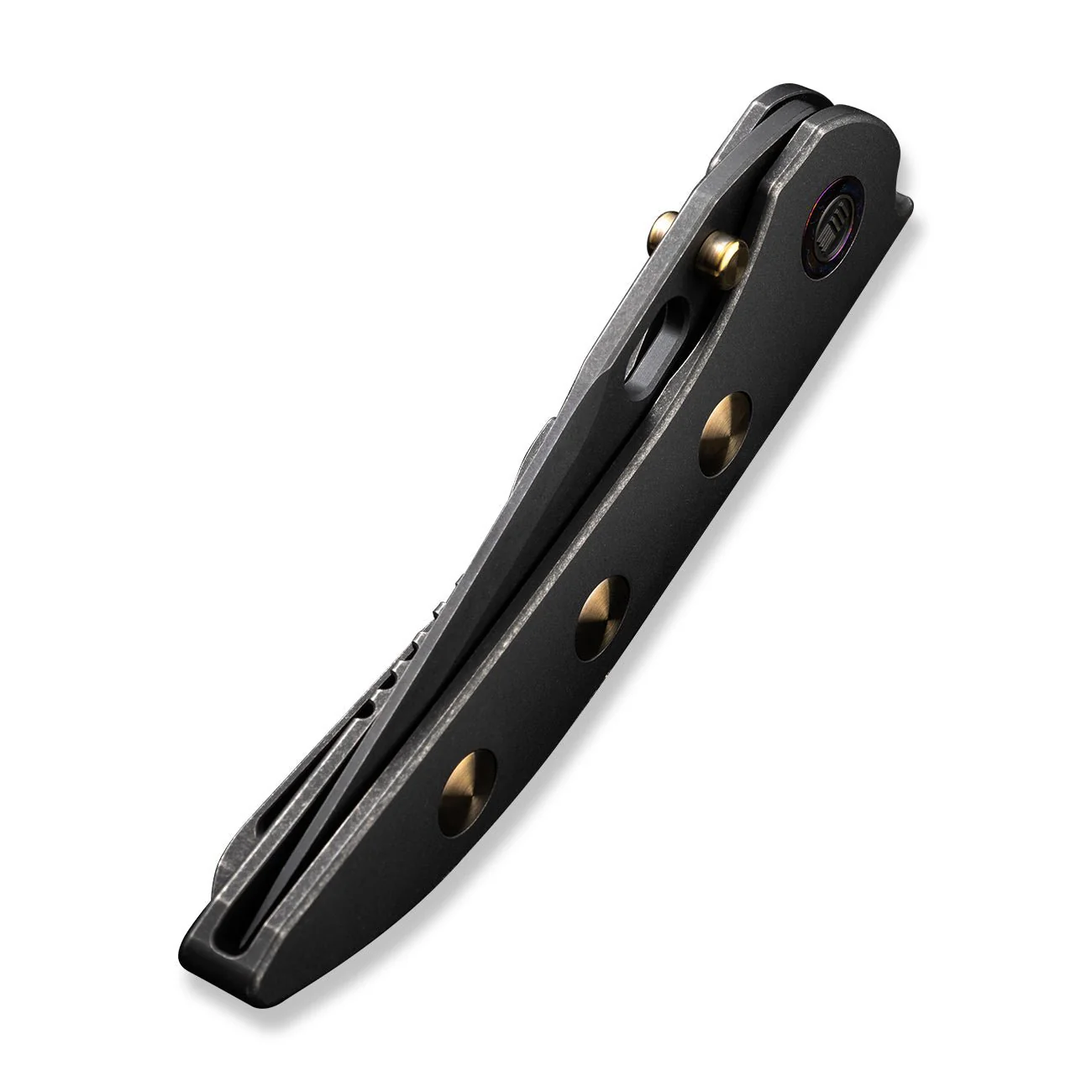 WEKNIFE Attor Thumb Stud & Thumb Hole Knife Titanium Handle (3.55" CPM 20CV Blade) WE23037-1 - Image 8