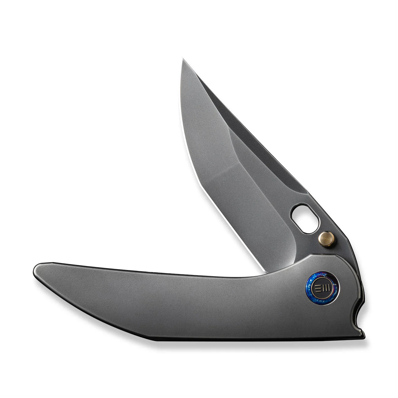 WEKNIFE Attor Thumb Stud & Thumb Hole Knife Titanium Handle (3.55" CPM 20CV Blade) WE23037B-1 - Image 4