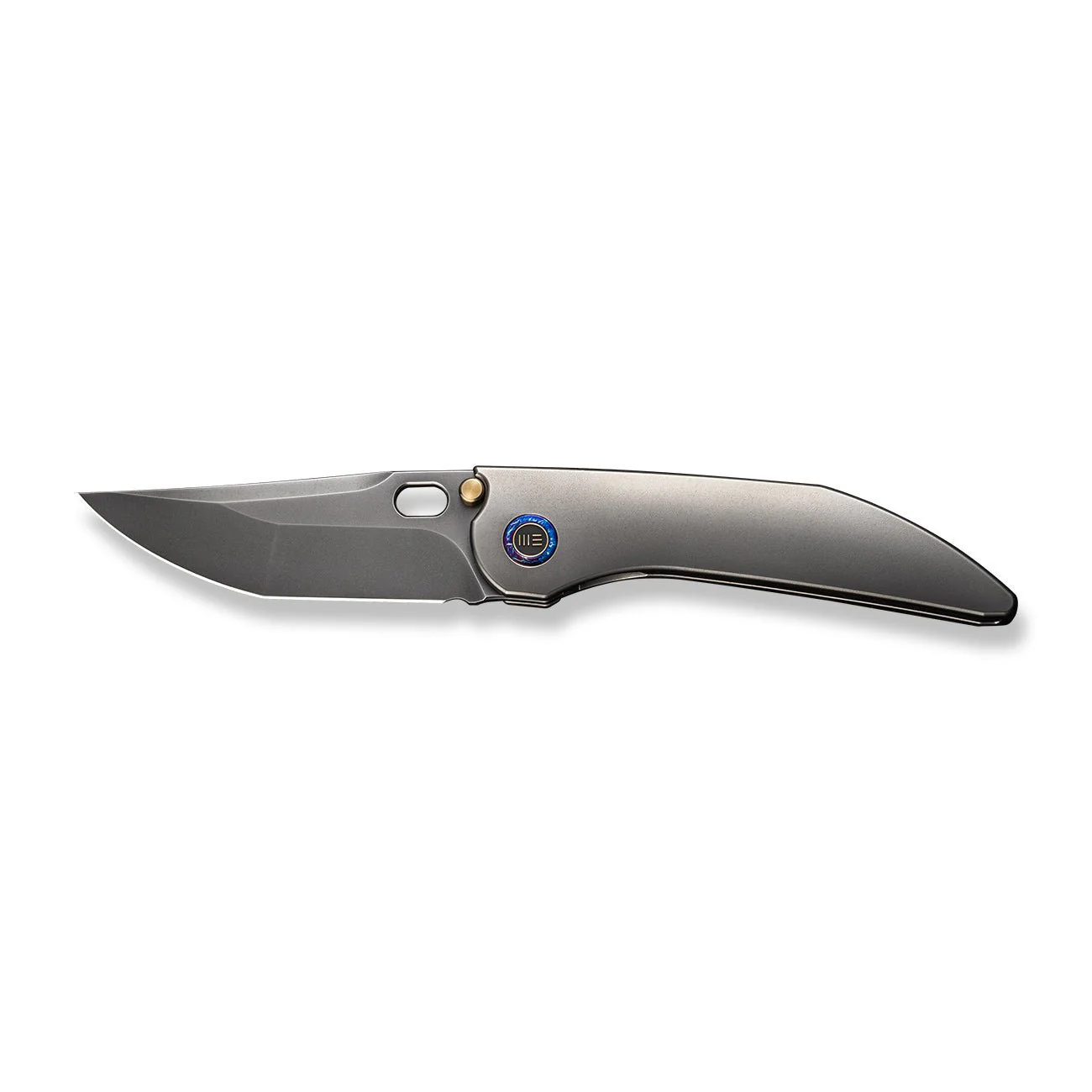 WEKNIFE Attor Thumb Stud & Thumb Hole Knife Titanium Handle (3.55" CPM 20CV Blade) WE23037B-1 - Image 5