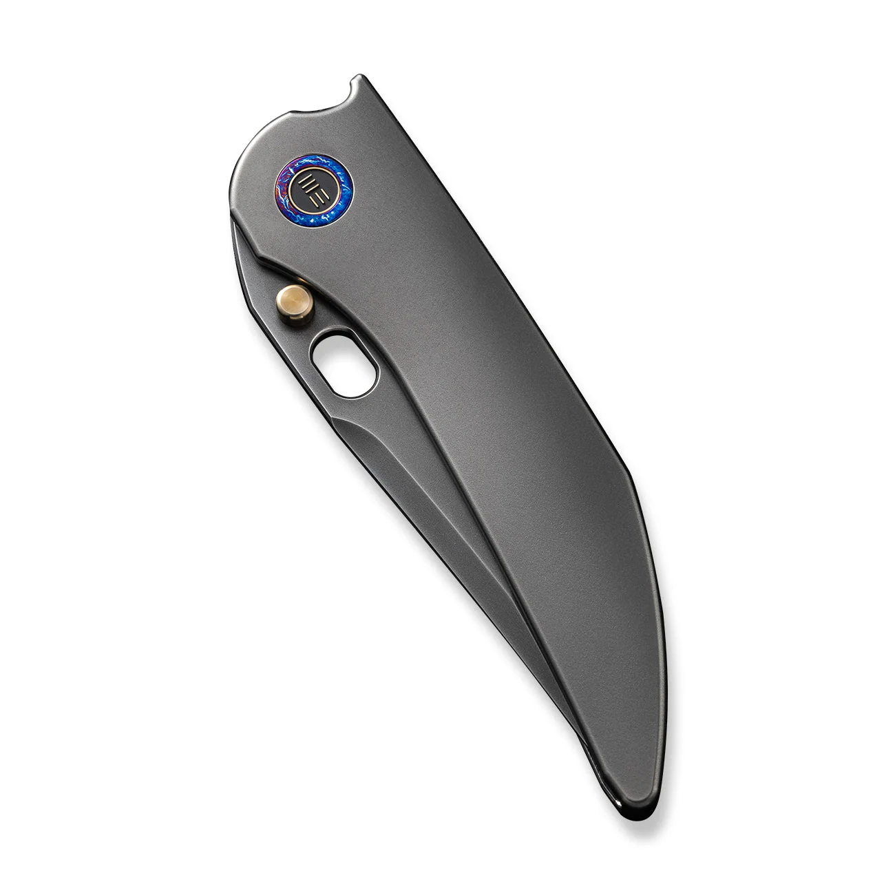 WEKNIFE Attor Thumb Stud & Thumb Hole Knife Titanium Handle (3.55" CPM 20CV Blade) WE23037B-1 - Image 6