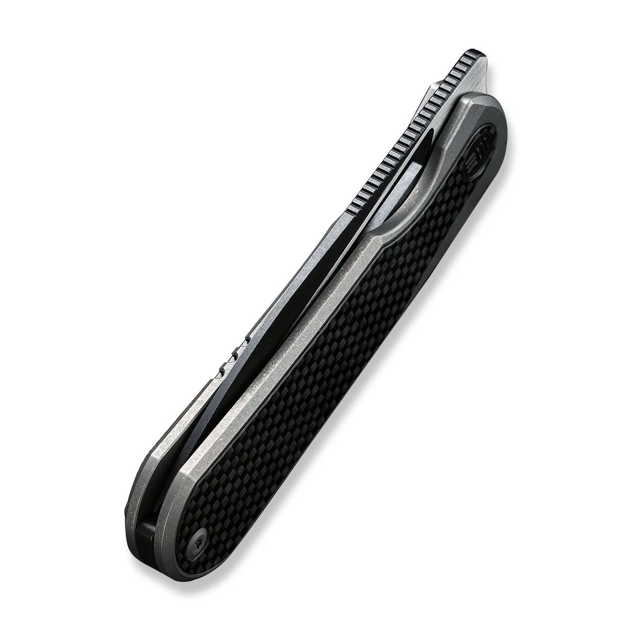 WEKNIFE Baloo Front Flipper & Thumb Hole Knife Titanium & Carbon Fiber Handle (3.31" CPM 20CV) WE21033-2 - Image 8