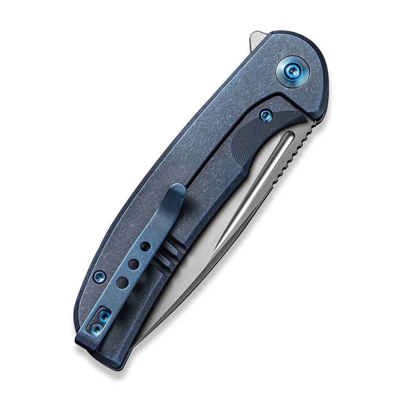 WEKNIFE Beacon Flipper Knife Titanium Handle (3.48" CPM 20CV Blade) WE20061B-2 - Image 6