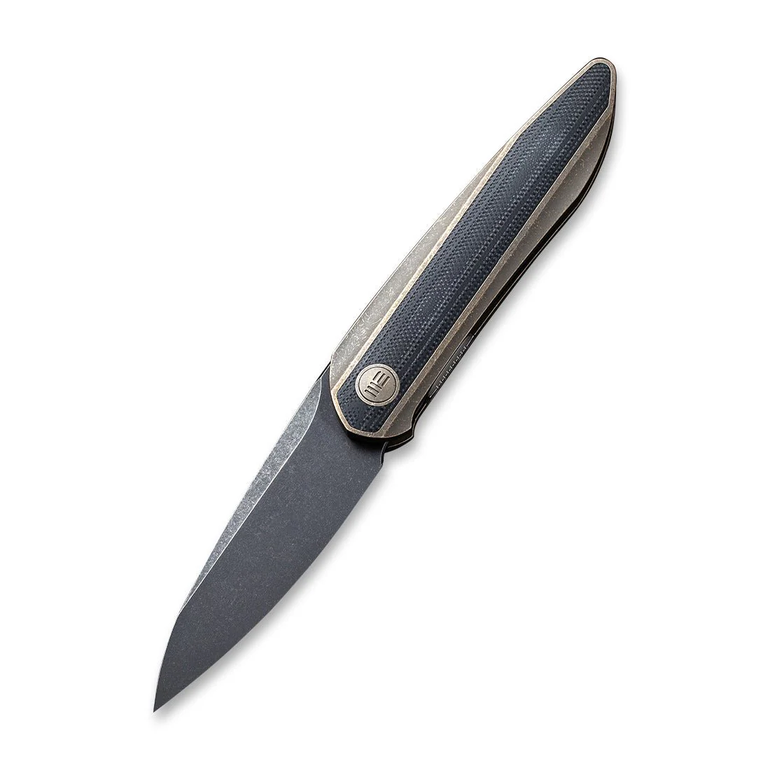 WEKNIFE Black Void Opus Front Flipper Knife Titanium & G10 Handle (2.84" CPM 20CV Blade) 2010C - Image 3