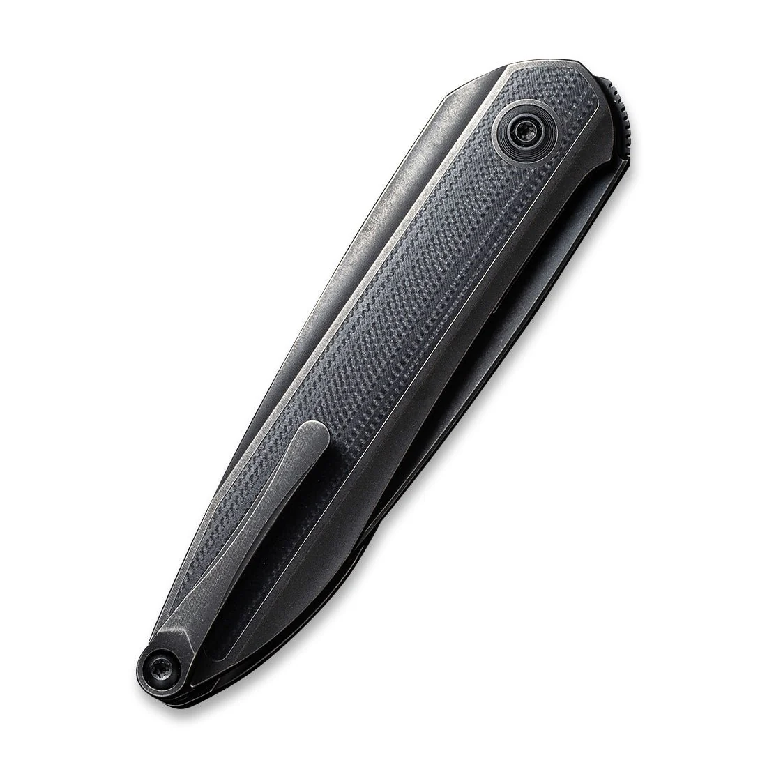 WEKNIFE Black Void Opus Front Flipper Knife Titanium & G10 Handle (2.84" CPM 20CV Blade) 2010D - Image 6