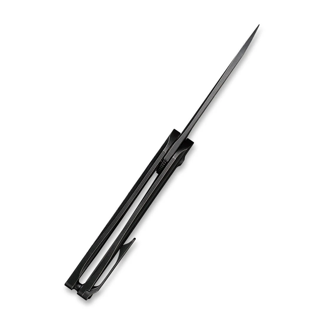 WEKNIFE Black Void Opus Front Flipper Knife Titanium & G10 Handle (2.84" CPM 20CV Blade) 2010D - Image 8