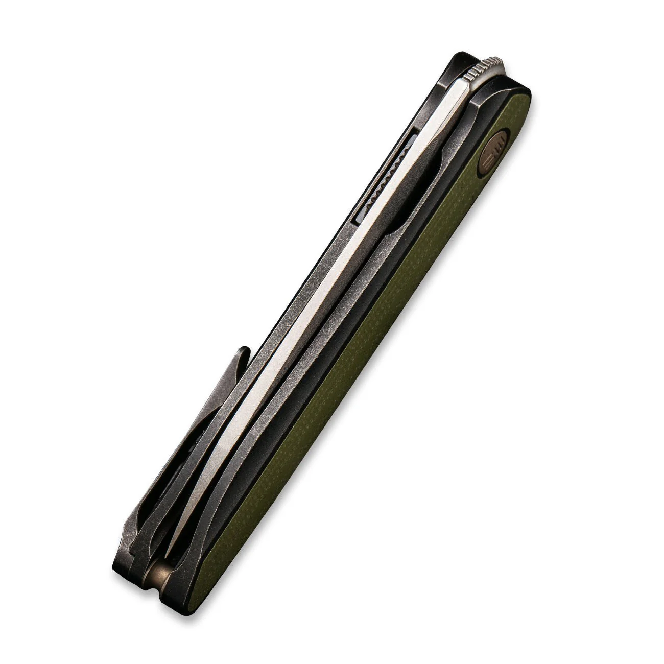 WEKNIFE Black Void Opus Front Flipper Knife Titanium & G10 Handle (2.84" CPM 20CV Blade) 2010V-2 - Image 7
