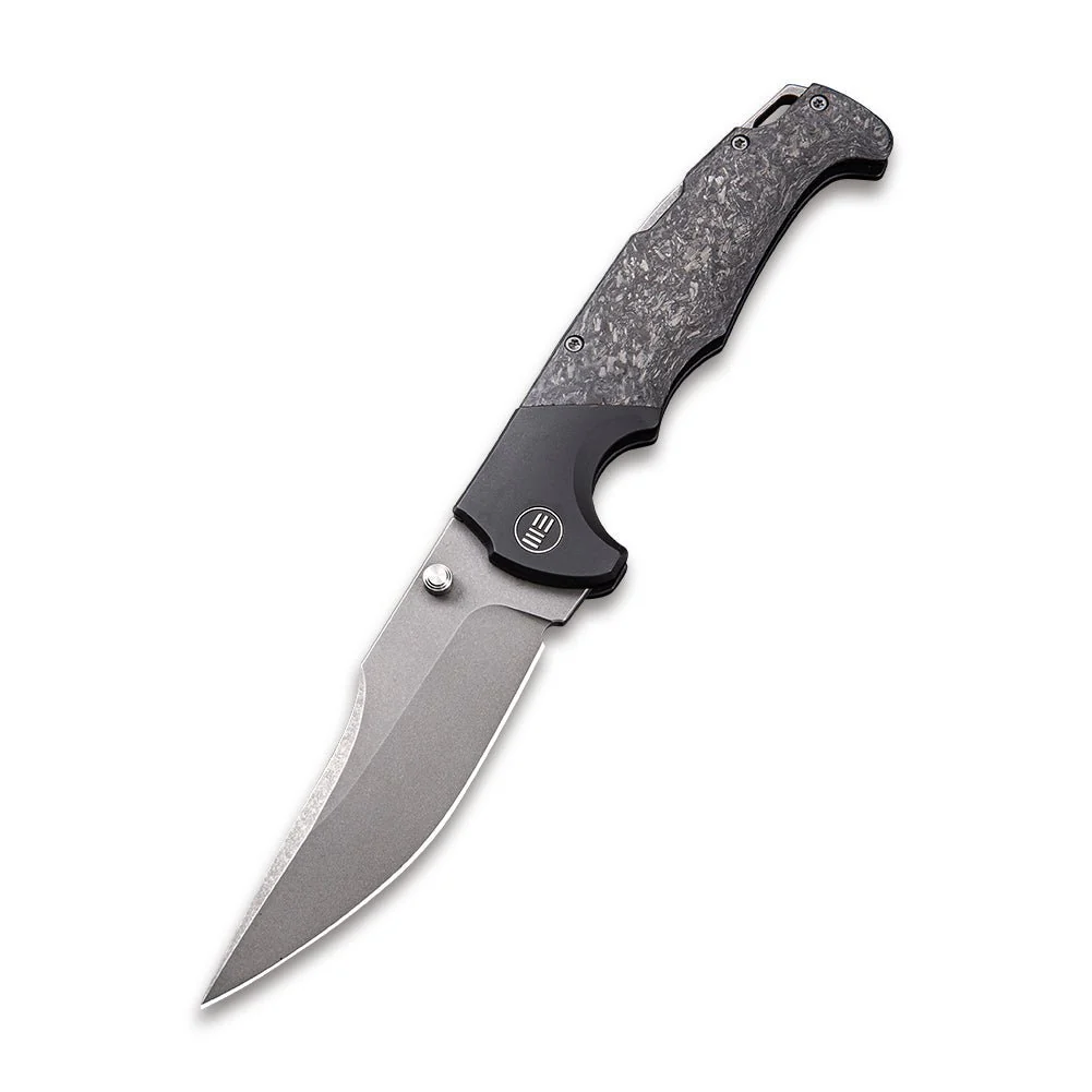 WEKNIFE Blocao Thumb Stud Knife Titanium & Carbon Fiber With(4.21" CPM S35VN Blade) 920B - Image 3