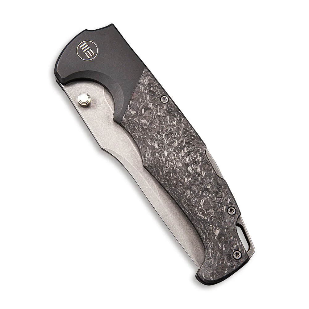 WEKNIFE Blocao Thumb Stud Knife Titanium & Carbon Fiber With(4.21" CPM S35VN Blade) 920B - Image 5