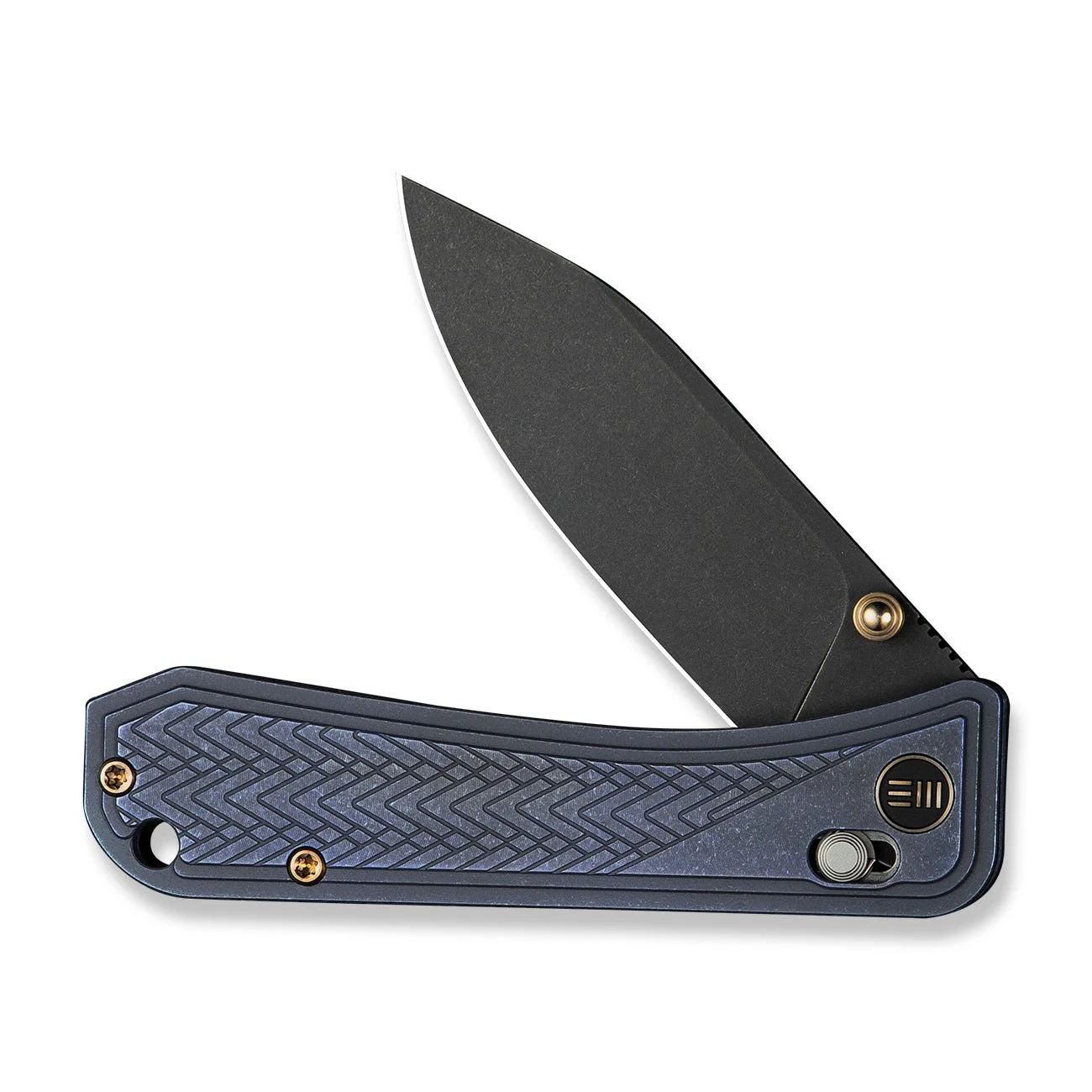 WEKNIFE Bougie Banter Thumb Stud & Crossbar Lock Knife Titanium Handle (2.91" CPM S45VN Blade) WE24009-1 - Image 7