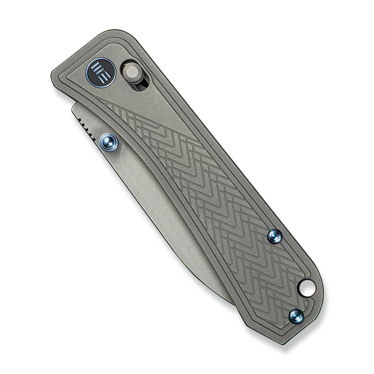 WEKNIFE Bougie Banter Thumb Stud & Crossbar Lock Knife Titanium Handle (2.91" CPM S45VN Blade) WE24009-2 - Image 8