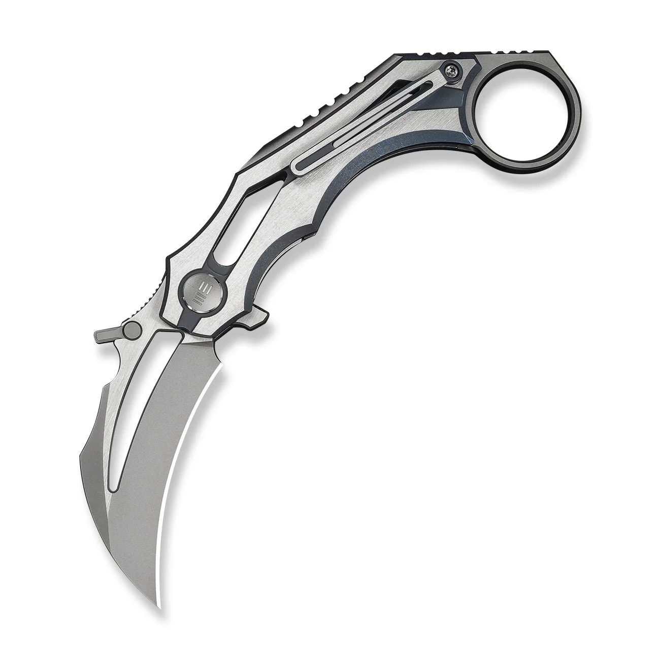 WEKNIFE Cryonix Flipper Knife Titanium Handle (2.03" M390 Blade) WE24070-4 - Image 3