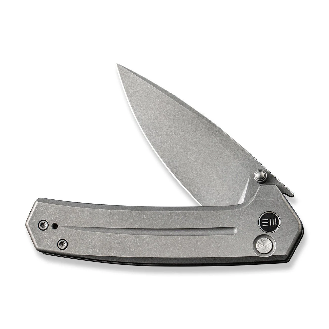 WEKNIFE Culex Flipper & Thumb Stud & Button Lock Knife Titanium Handle (2.97" CPM 20CV Blade) WE21026B-1 - Image 4